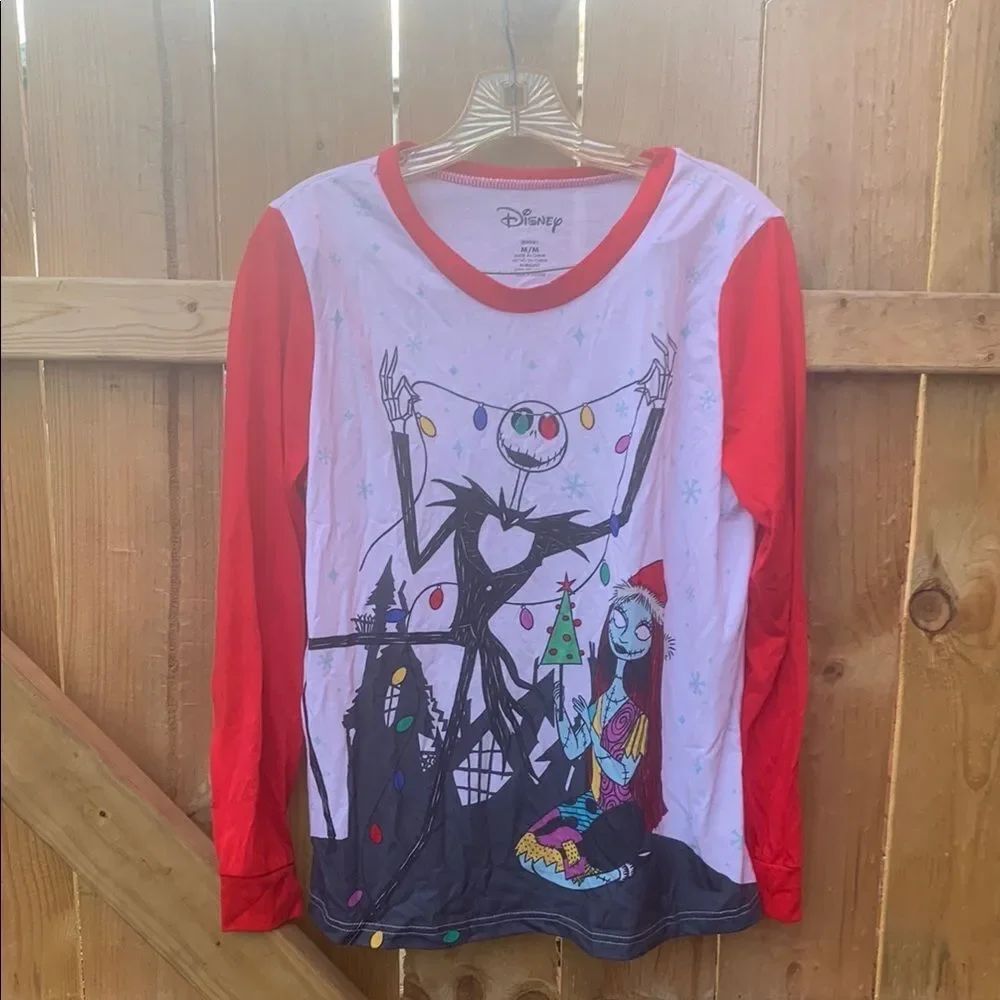 Disney Kids Long Sleeve Shirt - Red and White
